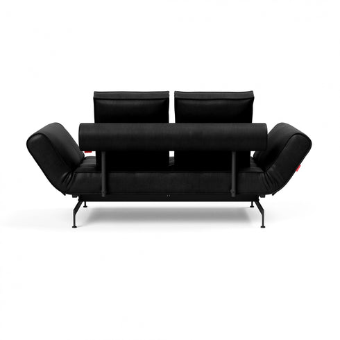 Ghia Laser Sofa Bed Fabric with leather / 210x93cm